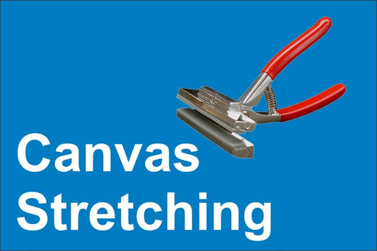 Canvas Stretching – Pickup, Stretch & Delivery of Your Artwork