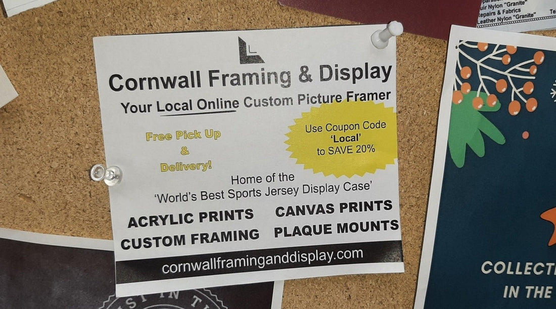 Cornwall Framing and Display Flyer