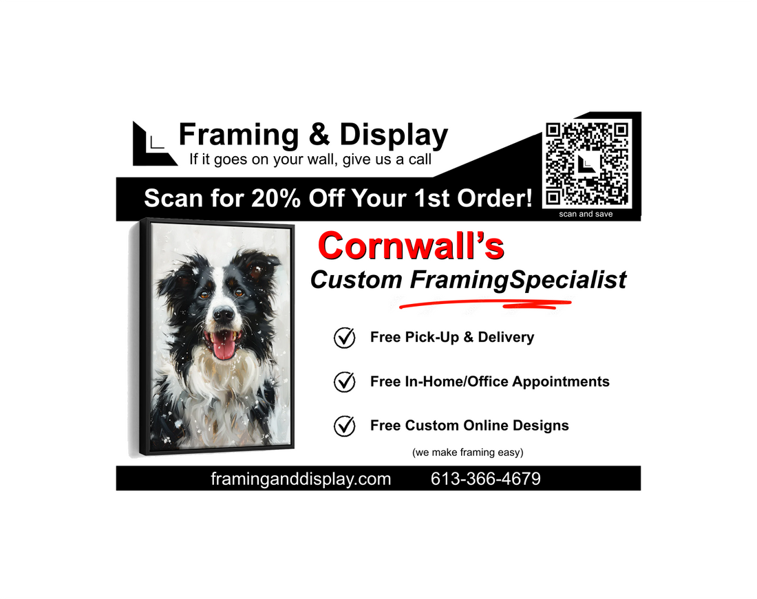Cornwall’s Custom Framing Specialist – What Makes Us Different?